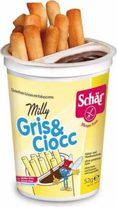 Batang Coklat Gluten Bebas Milly Gris & Ciocc 52 g SCHÄR